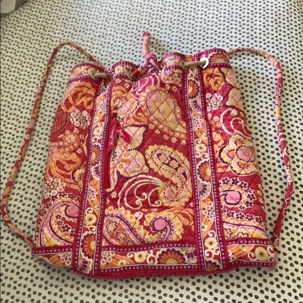 Vera Bradley drawstring bag